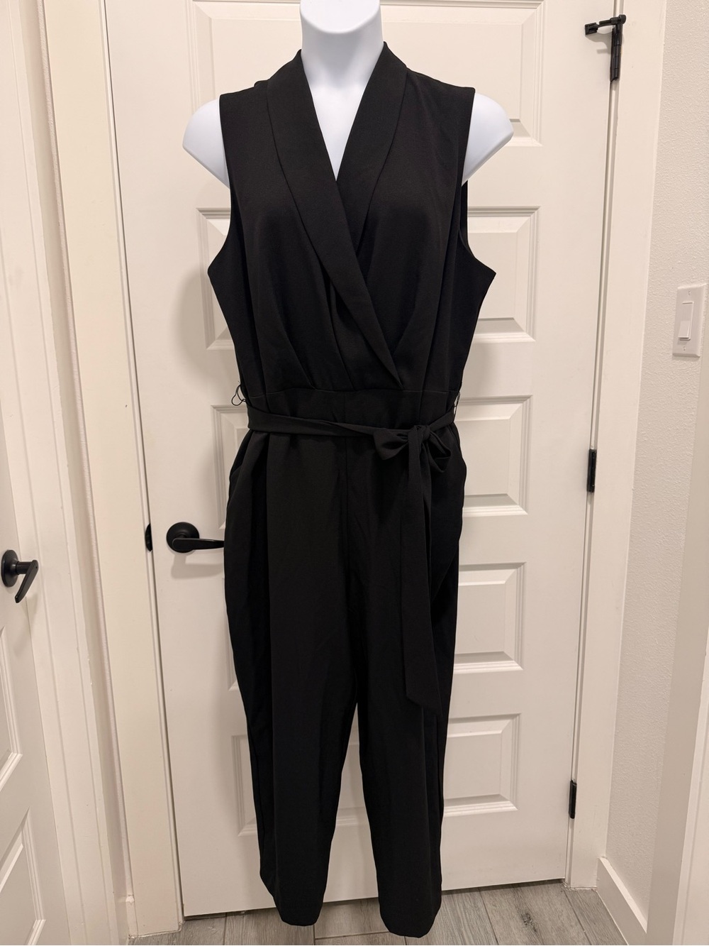Bar III Black Sleeveless Jumpsuit Size 2XL NWOT